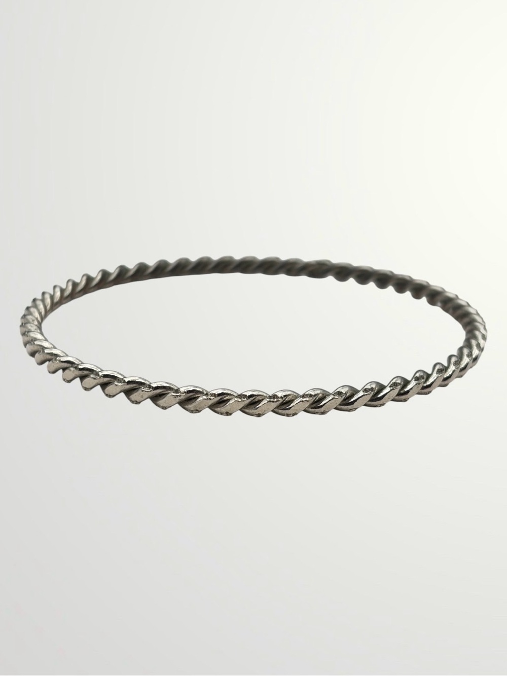 Vintage Twisted Rope Bangle Bracelet